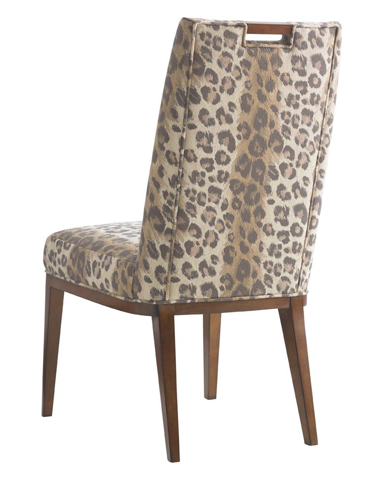 Tommy Bahama Home Island Fusion 556875C+5X556884 Meridien Dining Table and Customizable Coles